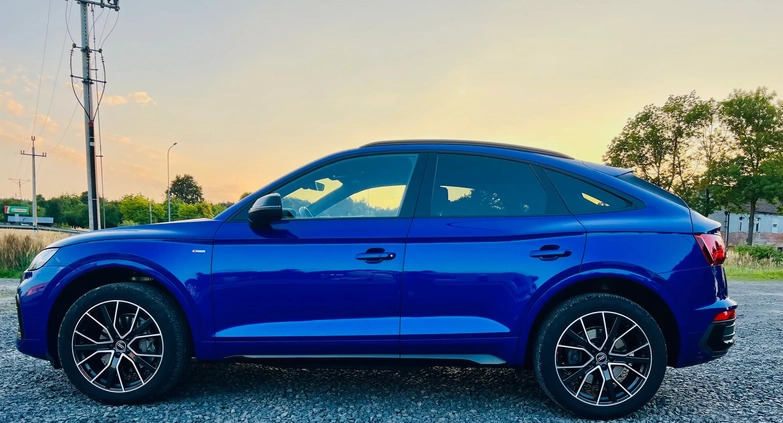 Audi Q5 Sportback cena 239000 przebieg: 45000, rok produkcji 2021 z Olszyna małe 137